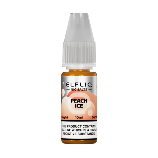 Elf Bar ElfLiq 10ml Nic Salts - Peach Ice