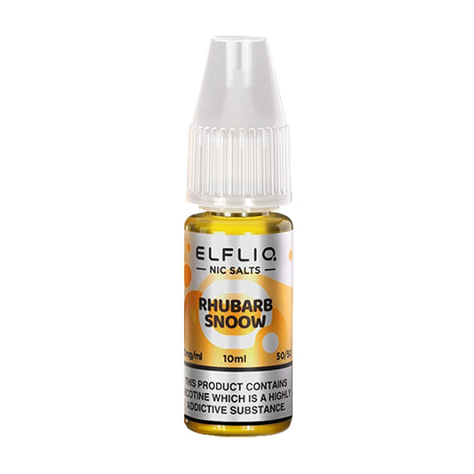 Elf Bar ElfLiq 10ml Nic Salts - Rhubarb Snoow
