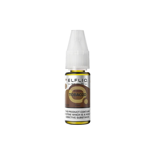 Elf Bar ElfLiq 10ml Nic Salts - Tobacco