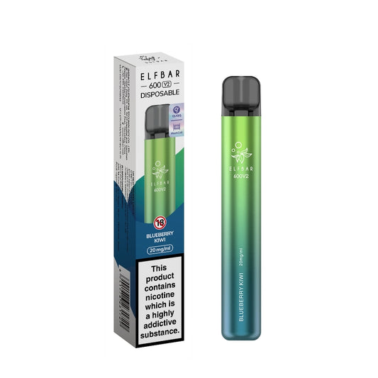 Elf Bar V2 Disposable Vape Pen - Blueberry Kiwi