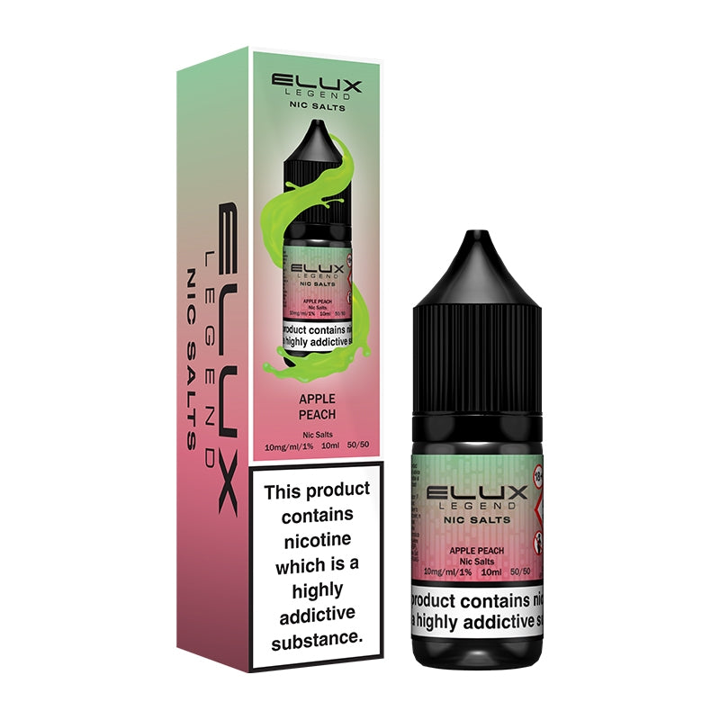 Elux Legend Nic Salts - Apple Peach