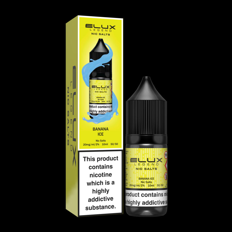 Elux Legend Nic Salts - Banana Ice