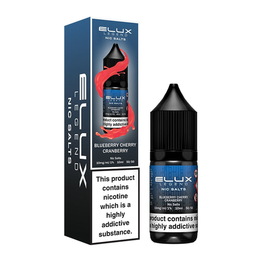 Elux Legend Nic Salts - Blueberry Cherry Cranberry