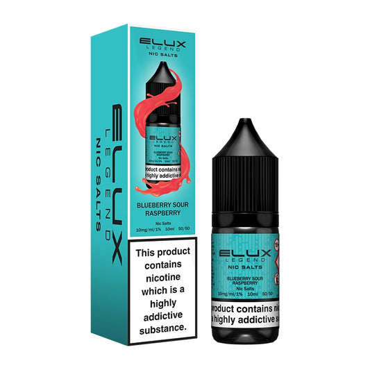 Elux Legend Nic Salts - Blueberry Sour Raspberry