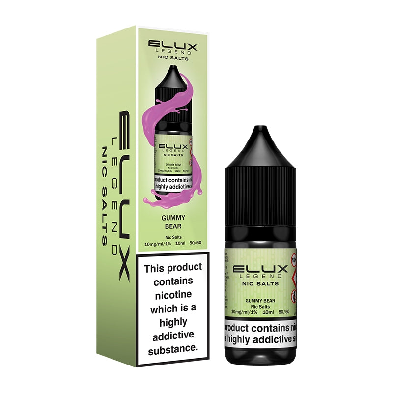 Elux Legend Nic Salts - Gummy Bear