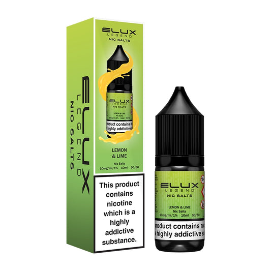 Elux Legend Nic Salts - Lemon & Lime