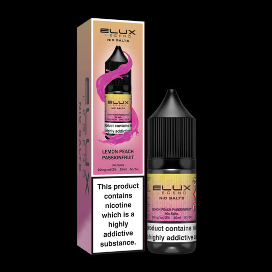 Elux Legend Nic Salts - Lemon Peach Passionfruit