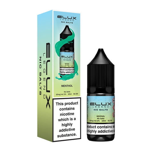 Elux Legend Nic Salts - Menthol