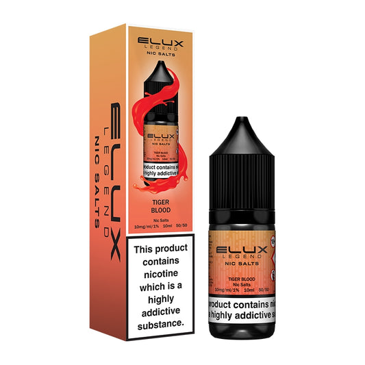 Elux Legend Nic Salts - Tiger Blood