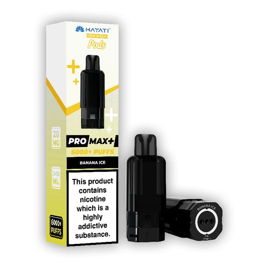 Hayati Pro Max Plus Prefilled Pods - Banana Ice