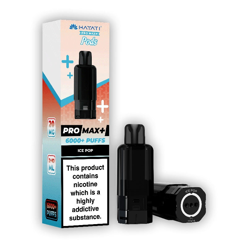 Hayati Pro Max Plus Prefilled Pods - Ice Pop