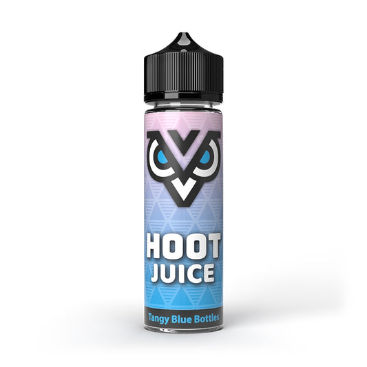 Hoot Juice 50ml Shortfill - Tangy Blue Bottles