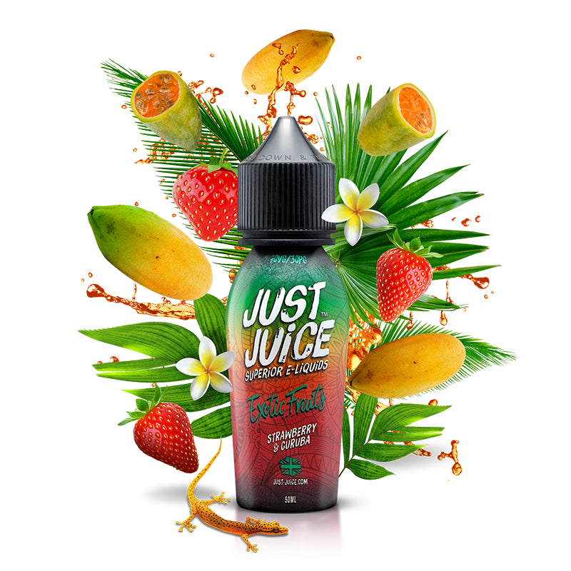 Just Juice EXOTIC FRUITS 50ml Shortfill - Strawberry & Curuba