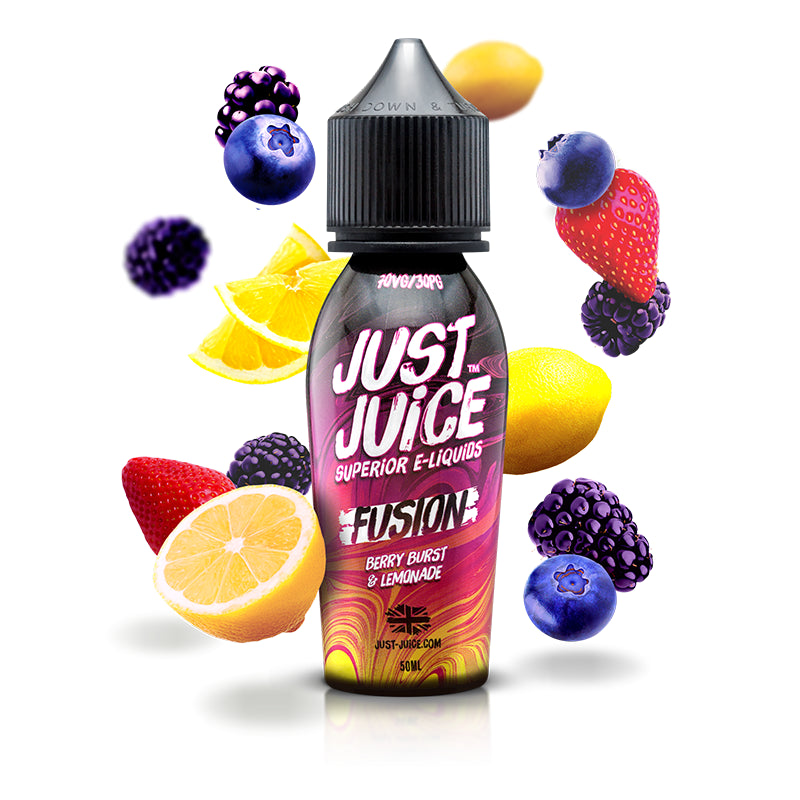 Just Juice FUSION 50ml Shortfill - Berry Burst & Lemonade