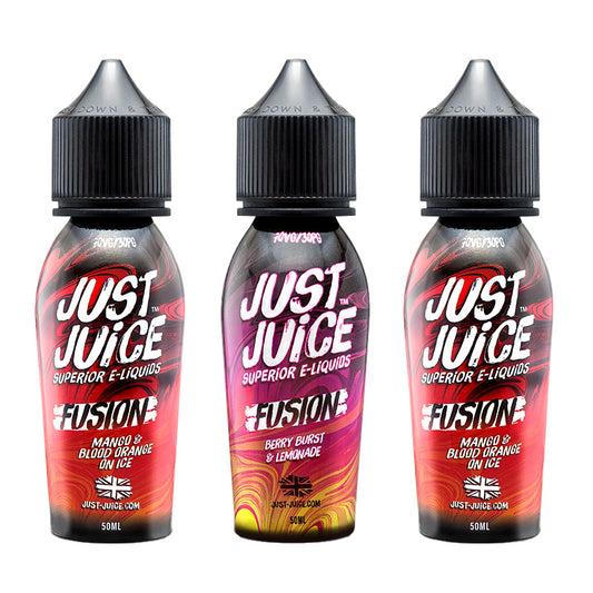 Just Juice FUSION 50ml Shortfill - Mango & Blood Orange On Ice