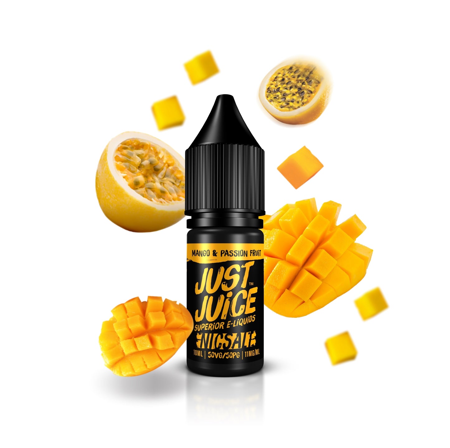 Just Juice ICONIC 10ml Nic Salts - Mango & Passion Fruit