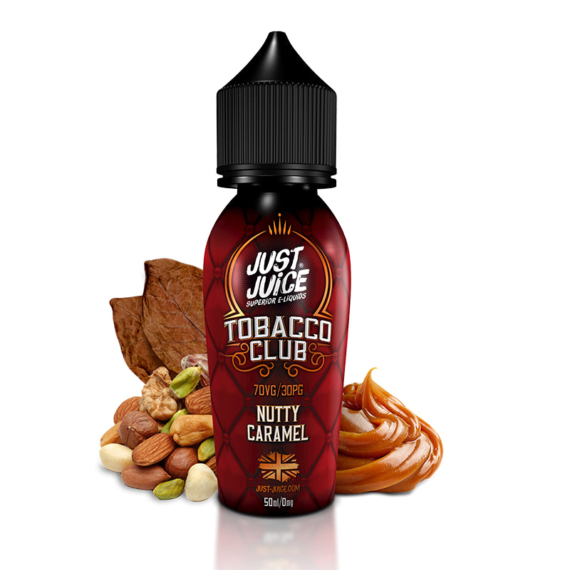 Just Juice TOBACCO CLUB 50ml Shortfill - Nutty Caramel