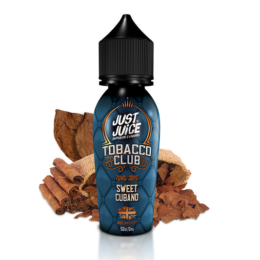 Just Juice TOBACCO CLUB 50ml Shortfill - Sweet Cubano