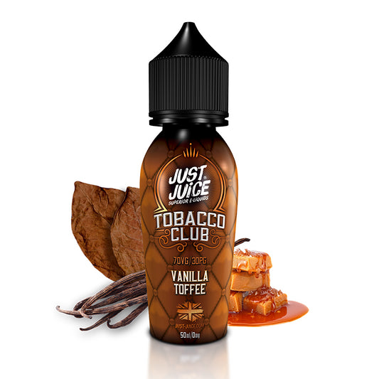 Just Juice TOBACCO CLUB 50ml Shortfill - Vanilla Toffee