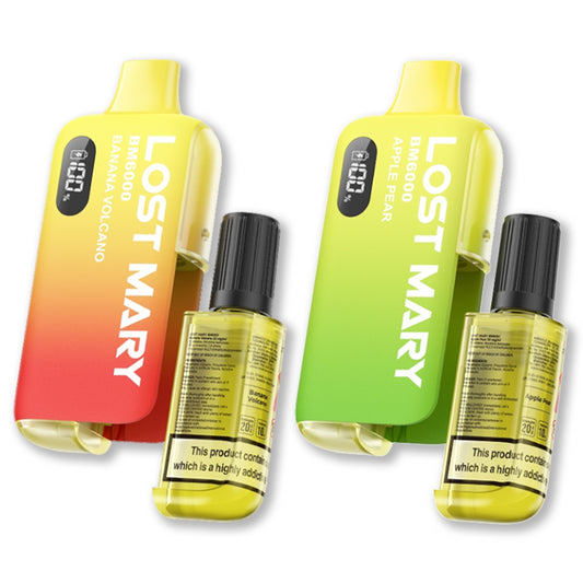 Lost Mary BM6000 Disposable Vape - Blueberry Sour Raspberry