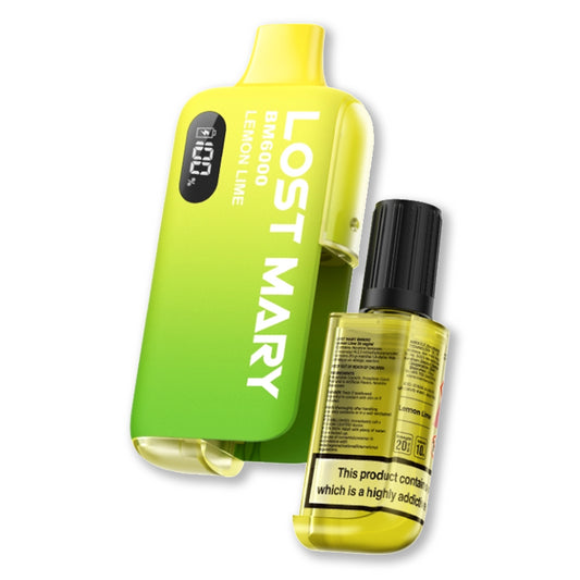 Lost Mary BM6000 Disposable Vape - Lemon Lime
