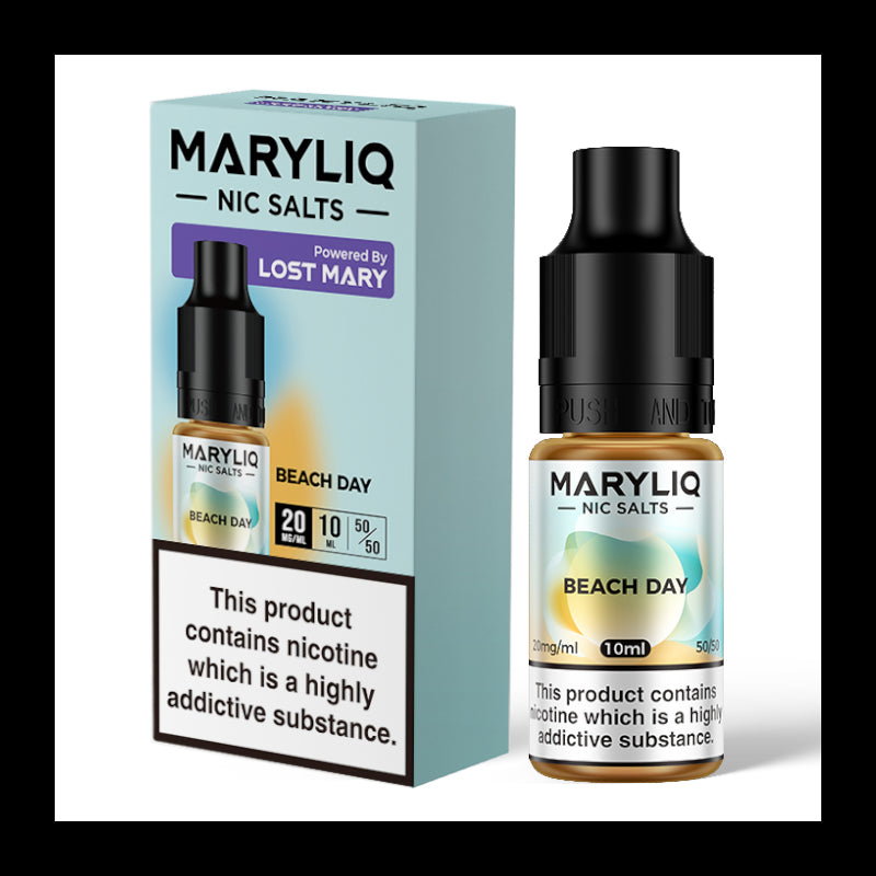 MaryLiq 10ml Nic Salts - Beach Day