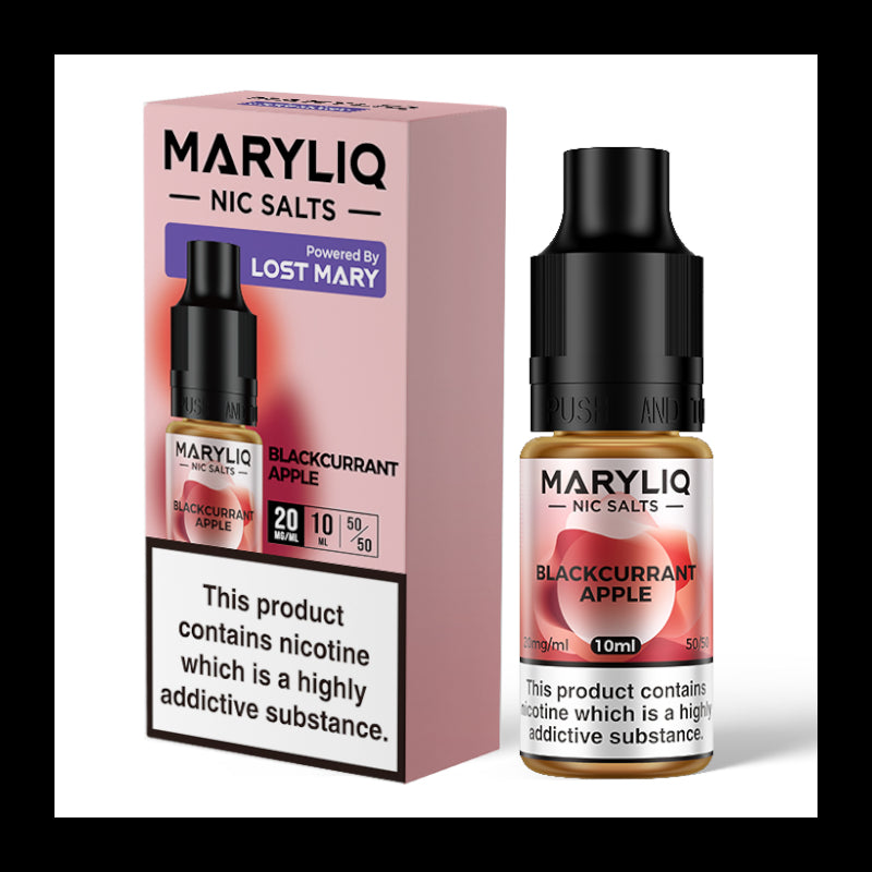 MaryLiq 10ml Nic Salts - Blackcurrant Apple