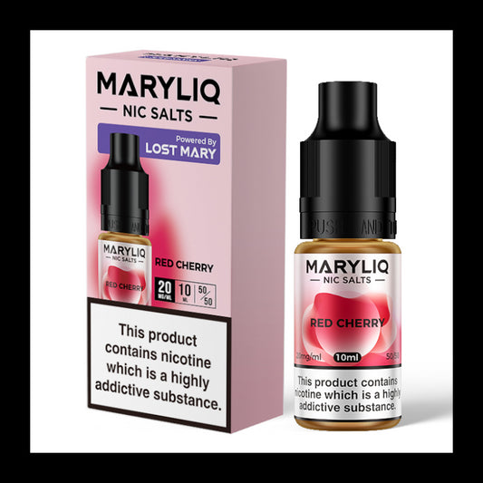 MaryLiq 10ml Nic Salts - Red Cherry