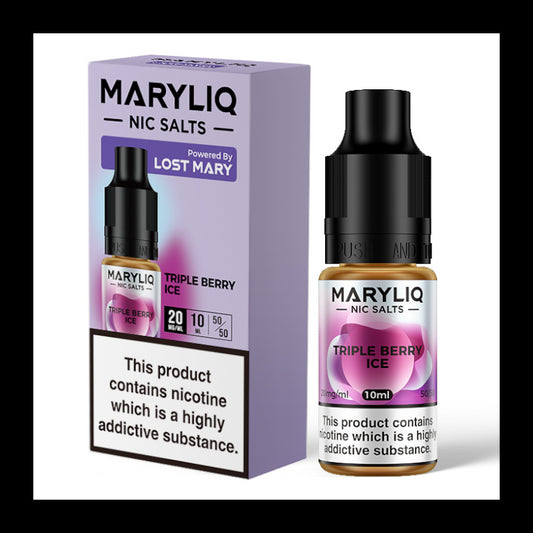 MaryLiq 10ml Nic Salts - Triple Berry Ice