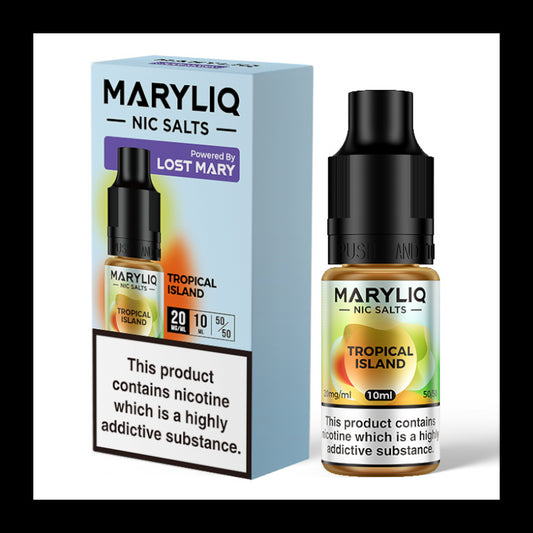 MaryLiq 10ml Nic Salts - Tropical Island