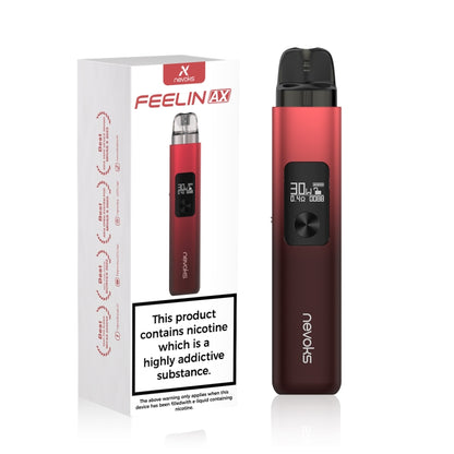 Nevoks Feelin AX Pod Kit-Aurora Red