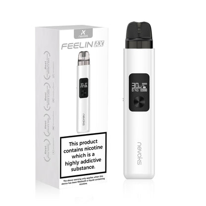 Nevoks Feelin AX Pod Kit-Pearl White