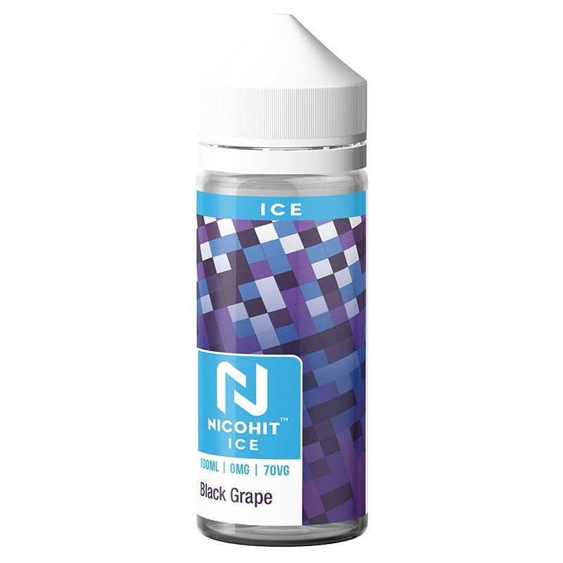 Nicohit ICE 100ml Shortfill - Black Grape