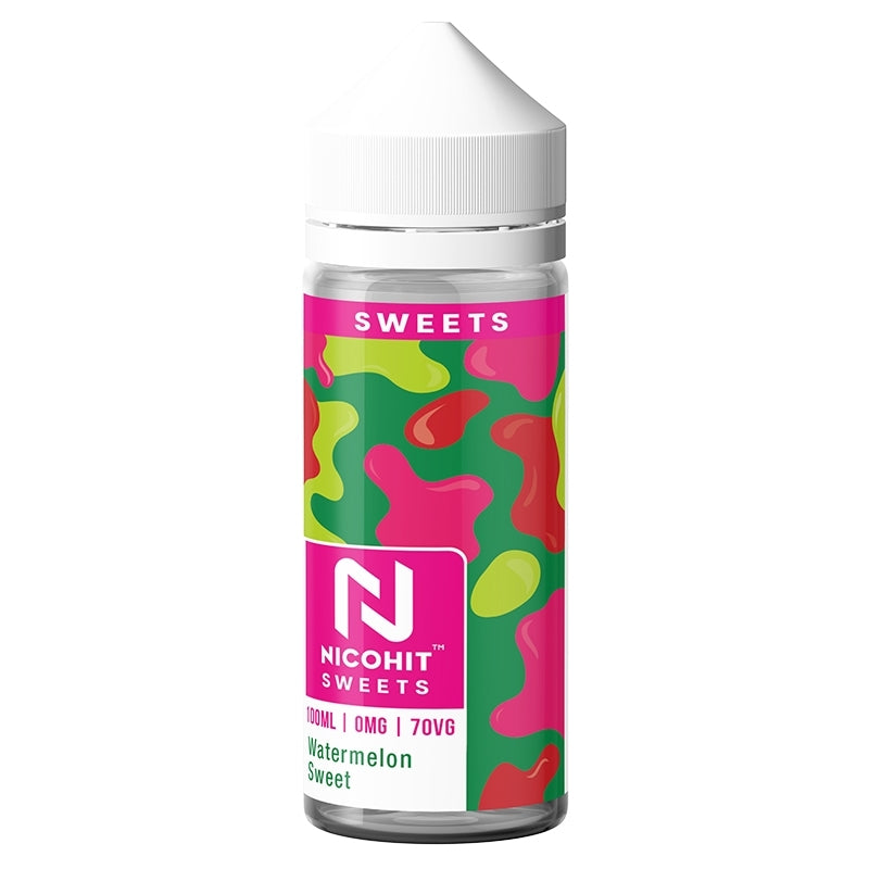 Nicohit SWEETS 100ml Shortfill - Watermelon Sweet