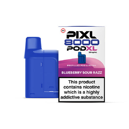 PIXL 8000 Prefilled Pods - Blueberry Sour Razz