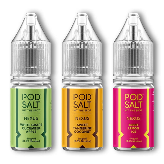 Pod Salt Nexus Nic Salts - Triple Raspberry Ice