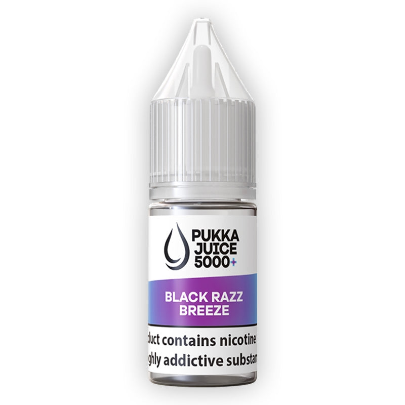 Pukka Juice 5000+ Nic Salts - Black Razz Breeze
