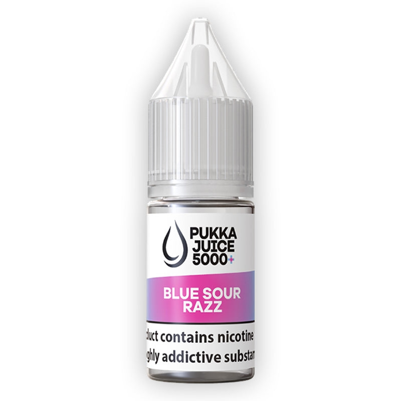 Pukka Juice 5000+ Nic Salts - Blue Sour Razz