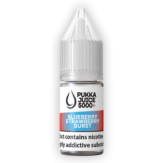 Pukka Juice 5000+ Nic Salts - Blueberry Strawberry Burst