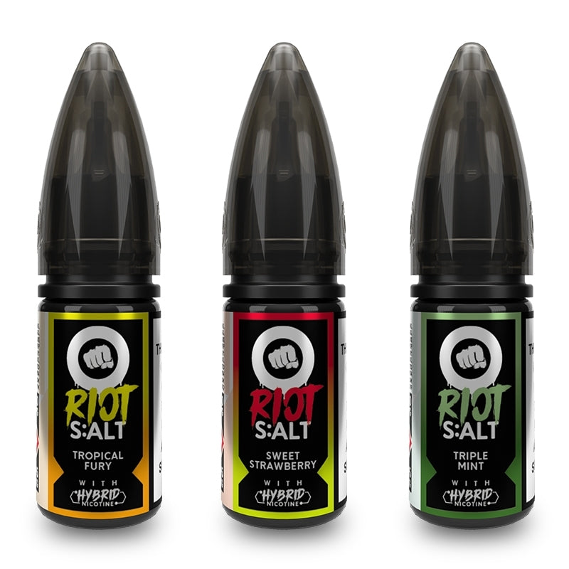 Riot Original 10ml Nic Salts - Fresh Blueberry 