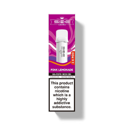 SKE Crystal Bar 600 Pro Prefilled Pods - Pink Lemonade x 2