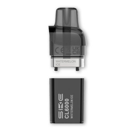 SKE Crystal CL6000 Prefilled Vape Pods 12ml - Watermelon Ice