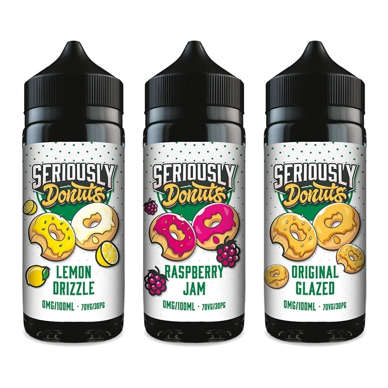 Seriously Donuts 100ml Shortfill - Glazed Biscuit