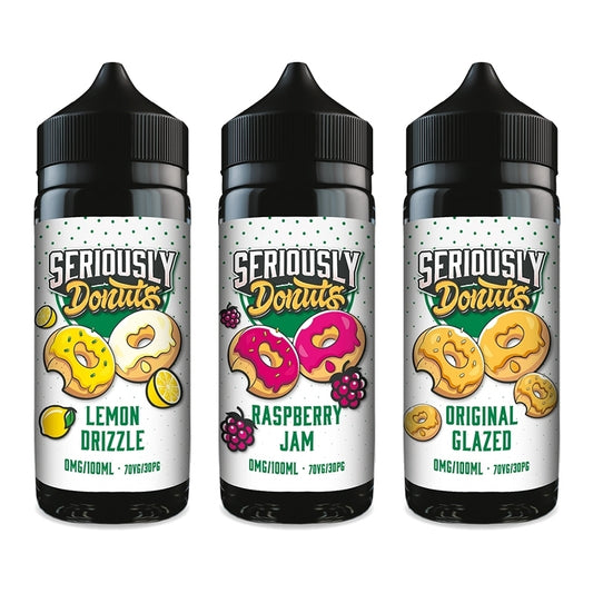 Seriously Donuts 100ml Shortfill - Glazed Biscuit
