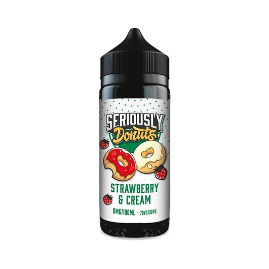 Seriously Donuts 100ml Shortfill - Strawberry & Cream