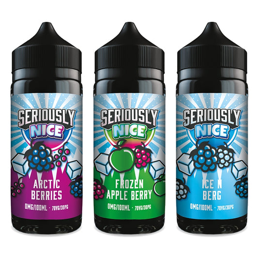 Seriously Nice 100ml Shortfill - Cool Blackcurrant Lemonade