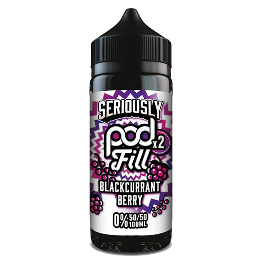 Seriously POD FILL 100ml Shortfill - Blackcurrant Berry - NEW