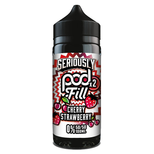 Seriously POD FILL 100ml Shortfill - Cherry Strawberry - NEW