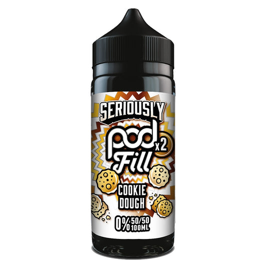 Seriously POD FILL 100ml Shortfill - Cookie Dough - NEW