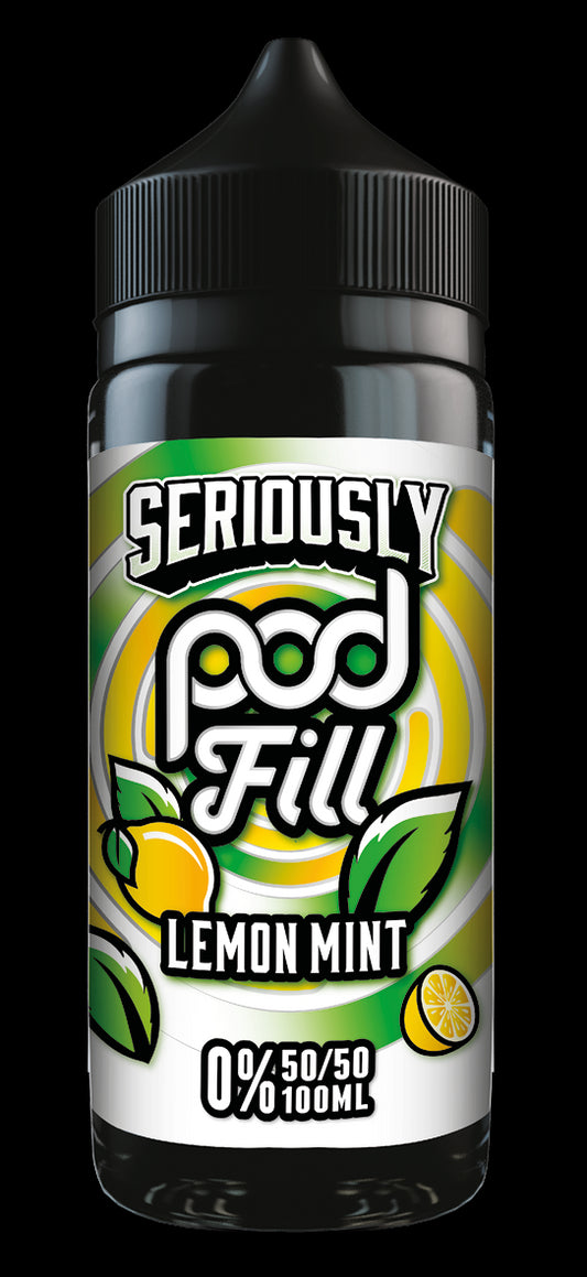 Seriously POD FILL 100ml Shortfill - Lemon Mint